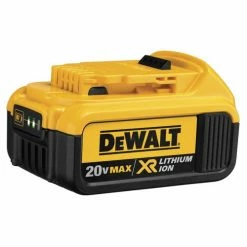 DeWALT DCB204-2 20V MAX XR Lithium Ion 4Ah Battery Tool Pack 2 Pack