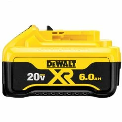 DeWALT DCB206-2 20V 6 Ah MAX XR Premium Lithium Ion Battery Pack - 2Pk