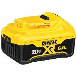 DeWALT DCB206-2 20V 6 Ah MAX XR Premium Lithium Ion Battery Pack - 2Pk