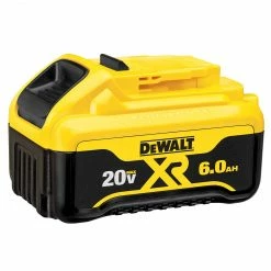 DeWALT DCB206 20V 6.0-Ah MAX XR Durable Premium Lithium-Ion Battery Pack Tools & Equipment