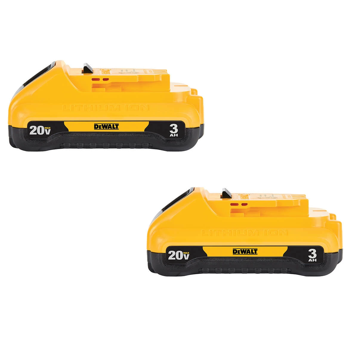 Tools & Equipment DeWALT DCB230-2 20V MAX 3Ah Compact Lithium Ion Battery Back - 2 Pk 3 Tools & Equipment DeWALT DCB230-2 20V MAX 3Ah Compact Lithium Ion Battery Back - 2 Pk