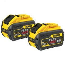 DeWALT DCB609-2 20/60V 9.0Ah MAX FLEXVOLT Lithium-Ion Battery, 2 Pk Tools & Equipment