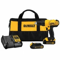 Tools & Equipment DeWALT DCD771C2 20V MAX Lithium-Ion 1/2