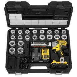 DeWALT DCE151TD1 20V Adjustable Depth Gauge Cordless Cable Stripper Kit Tools & Equipment