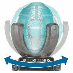 Makita DCF102Z 18-Volt LXT 7-1/8-Inch Lithium-Ion Cordless Fan - Bare Tool Tools & Equipment