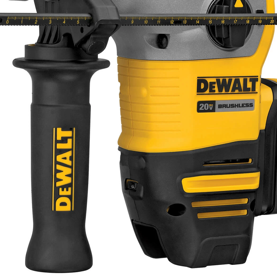 DeWALT DCH293B 20V 1-1/8-Inch SDS-Plus L-Shape Rotary Hammer - Bare Tool 6 DeWALT DCH293B 20V 1-1/8-Inch SDS-Plus L-Shape Rotary Hammer - Bare Tool