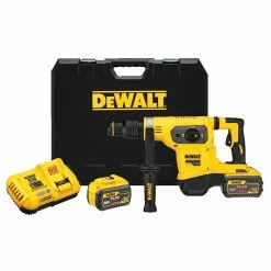 DeWALT DCH481X2 60V 9/16-Inch SDS-MAX Combination Hammer Driver Kit Tools & Equipment