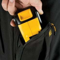 DeWALT DCHJ060ABD1-L 20V Heated Soft Shell Jacket Kit, Black, Large 12 DeWALT DCHJ060ABD1-L 20V Heated Soft Shell Jacket Kit, Black, Large