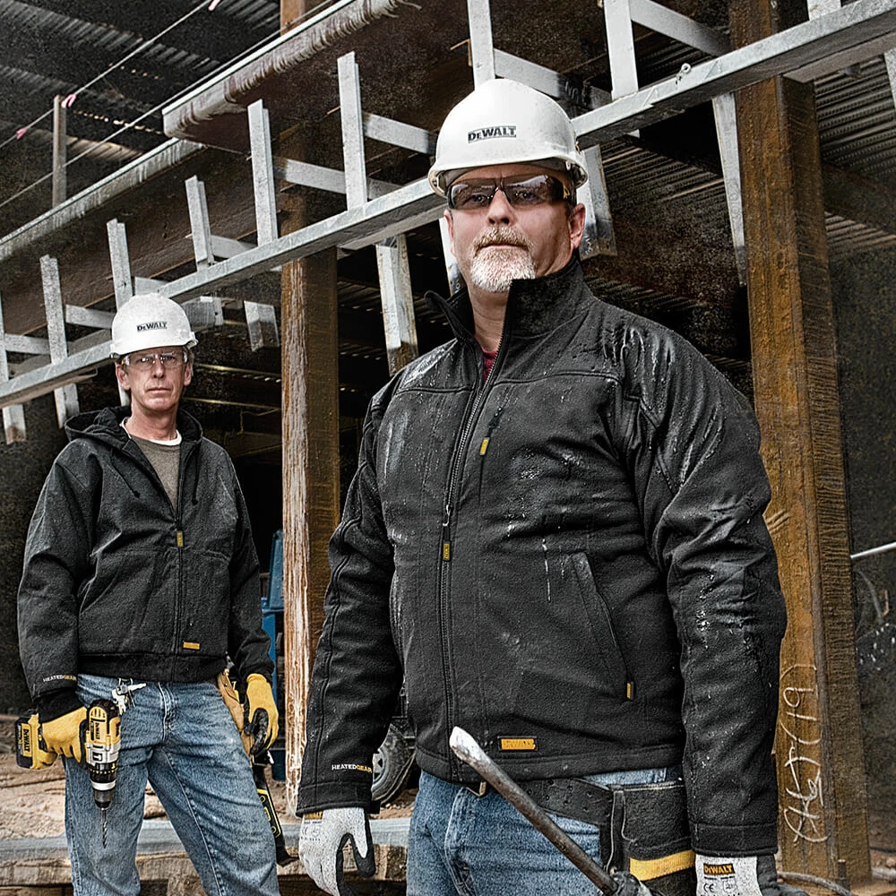 DeWALT DCHJ060ABD1-L 20V Heated Soft Shell Jacket Kit, Black, Large 9 DeWALT DCHJ060ABD1-L 20V Heated Soft Shell Jacket Kit, Black, Large