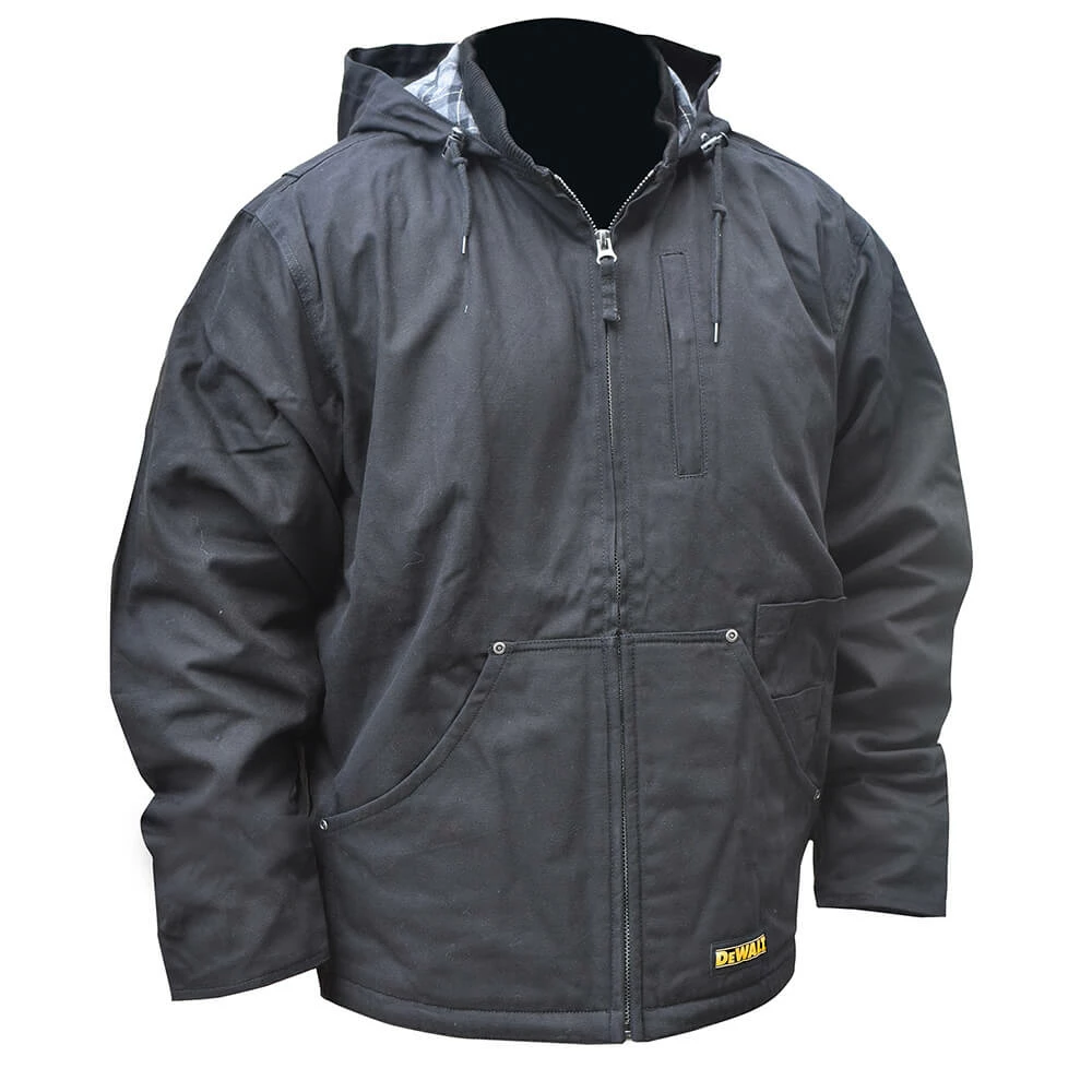 Tools & Equipment DeWALT DCHJ076ABD1-L 20V Heated Heavy Duty Work Coat Kit Black Large 4 Tools & Equipment DeWALT DCHJ076ABD1-L 20V Heated Heavy Duty Work Coat Kit Black Large
