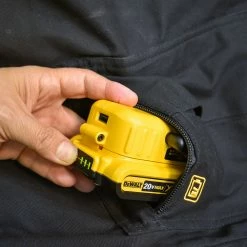 Tools & Equipment DeWALT DCHJ076ABD1-XL 20V Heated Heavy Duty Work Coat Kit Black XL