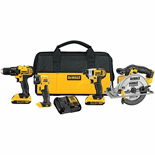 Tools & Equipment DeWALT DCK421D2 20V MAX Cordless Lithium-Ion 4-Tool Combo Kit 3 Tools & Equipment DeWALT DCK421D2 20V MAX Cordless Lithium-Ion 4-Tool Combo Kit