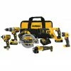 Tools & Equipment DeWALT DCK695P2 20V 6-Tool 5.0Ah Lithium-Ion Cordless Combo Kit