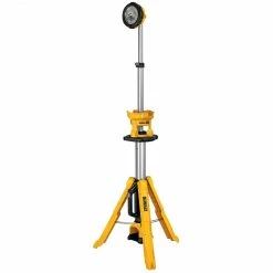 DeWALT DCL079B 20V MAX Heavy Duty Cordless LED Tripod Light - Bare Tool