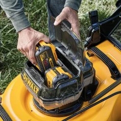 DeWALT DCMW220P2 20V 20-Inch 5.0Ah 3-in-1 Cordless Metal Deck Lawn Mower Lawn & Outdoor Power