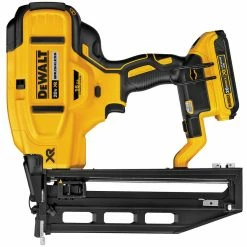 Tools & Equipment DeWALT DCN662D1 20V MAX XR 16-Gauge 2.0Ah Cordless Straight Finish Nailer Kit