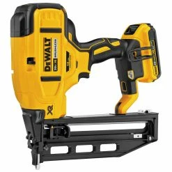 Tools & Equipment DeWALT DCN662D1 20V MAX XR 16-Gauge 2.0Ah Cordless Straight Finish Nailer Kit