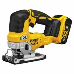 Tools & Equipment DeWALT DCS334P1 20V 5.0Ah 4-Position Orbital Action Brushless Jig Saw Kit