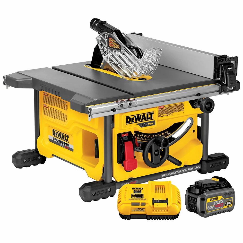 DeWALT DCS7485T1 60V FLEXVOLT 8-1/4-Inch Adjustable Table Saw Kit Tools & Equipment 3 DeWALT DCS7485T1 60V FLEXVOLT 8-1/4-Inch Adjustable Table Saw Kit Tools & Equipment