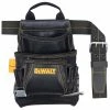 DeWALT DG5433 10 Pocket Carpenter's Top Grain Grain Leather Nail And Tool Bag Tools & Equipment