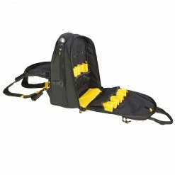 DeWALT DGCL33 33-Pocket Lighted Dual Port USB Charging Tool Backpack Tools & Equipment