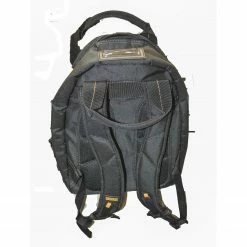 Tools & Equipment DeWALT DGL523 57-Pocket Padded Web Handles LED Lighted Tool Backpack Bag