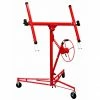 Drywall Tools Troy DPH11 11' Drywall Rolling Lifter Panel Hoist Jack Lockable Tool - DPH11