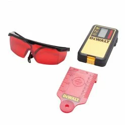 DeWALT DW074LR 20V 1500 Foot Range Cordless Self Leveling Red Rotary Laser Tools & Equipment
