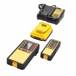 DeWALT DW074LR 20V 1500 Foot Range Cordless Self Leveling Red Rotary Laser Tools & Equipment