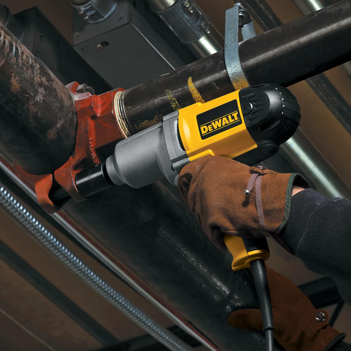 Tools & Equipment DeWALT DW292K 1/2" Heavy-Duty Impact Wrench Tool Kit - Electric 8 Tools & Equipment DeWALT DW292K 1/2" Heavy-Duty Impact Wrench Tool Kit - Electric