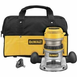 DeWALT DW616K 1-3/4 HP Heavy Duty Fixed Base Durable Woodworking Router Kit