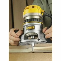 DeWALT DW616PK 1-3/4 HP Fixed Base Plunge Router Woodworking Tool Kit