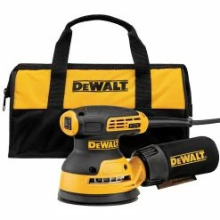 DeWALT DWE6423K 5-Inch 3-Amp 12,000 OPM VS H And L Random Orbital Sander Kit Tools & Equipment