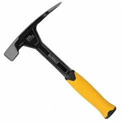 Tools & Equipment DeWALT DWHT51389 20-Ounce 1-Piece Extra-Wide Chisel Steel Bricklayer Hammer