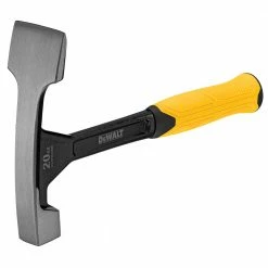 Tools & Equipment DeWALT DWHT51389 20-Ounce 1-Piece Extra-Wide Chisel Steel Bricklayer Hammer