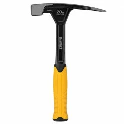 Tools & Equipment DeWALT DWHT51389 20-Ounce 1-Piece Extra-Wide Chisel Steel Bricklayer Hammer