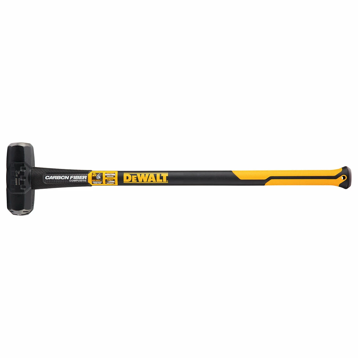 DeWALT DWHT56030 12 Lbs Heavy Duty Carbon Fiber Exo-Core Sledge Hammer 7 DeWALT DWHT56030 12 Lbs Heavy Duty Carbon Fiber Exo-Core Sledge Hammer