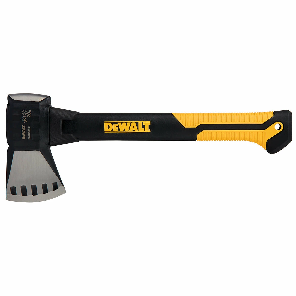 DeWALT DWHT56031 20oz Heavy Duty Carbon Fiber Exo-Core Camper's Hatchet 3 DeWALT DWHT56031 20oz Heavy Duty Carbon Fiber Exo-Core Camper's Hatchet