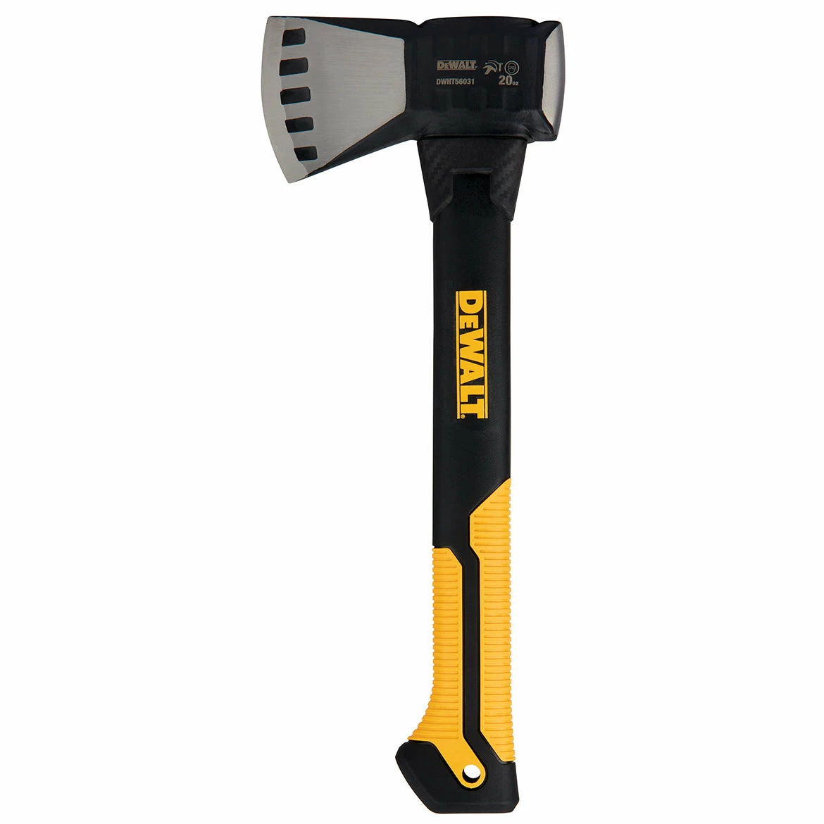 DeWALT DWHT56031 20oz Heavy Duty Carbon Fiber Exo-Core Camper's Hatchet 4 DeWALT DWHT56031 20oz Heavy Duty Carbon Fiber Exo-Core Camper's Hatchet