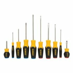 DeWALT DWHT62513 10-Piece Magnetic Tip Quad-Lobe Screwdriver Set