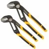 DeWALT DWHT74428 8 And 10-Inch Non-Pinching Push Lock Wide Straight Jaw Pliers