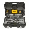 DeWALT DWMT73803 1/4-3/8-Inch Drive Ratchet 168 Piece Metric And SAE Tool Set