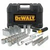 DeWALT DWMT81531 Durable Chrome SAE Quick Release Mechanics Tool Set - 84pc