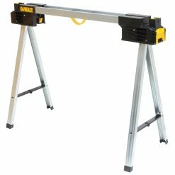 Tools & Equipment DeWALT DWST11155 Durable Metal Folding V-Groove Stand Sawhorse