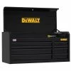 DeWALT DWST25182 52-Inch 900-Series 8-Drawer Storage Open Till Chest - Black