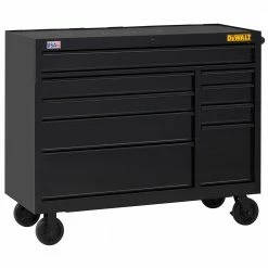 DeWALT DWST25294 52-Inch 900-Series 9-Drawer Rolling Storage Cabinet - Black