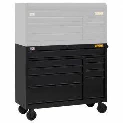 DeWALT DWST25294 52-Inch 900-Series 9-Drawer Rolling Storage Cabinet - Black