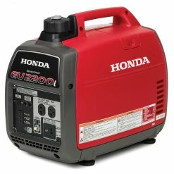 Gasoline Generators Honda EU2200i 121cc 2200-Watt 120-Volt Inverter Generator - Reconditioned