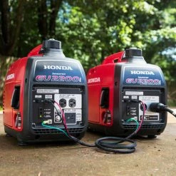 Gasoline Generators Honda EU2200i 121cc 2200-Watt 120-Volt Inverter Generator - Reconditioned