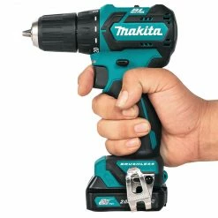 Makita FD07R1 12-Volt CXT 3/8-Inch 2.0Ah Lithium-Ion Brushless Drill Driver Kit Tools & Equipment